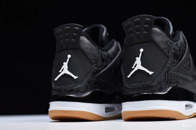 Reps TBK Laser 4 Black Retro Jordan CI1184-001 Air 0821